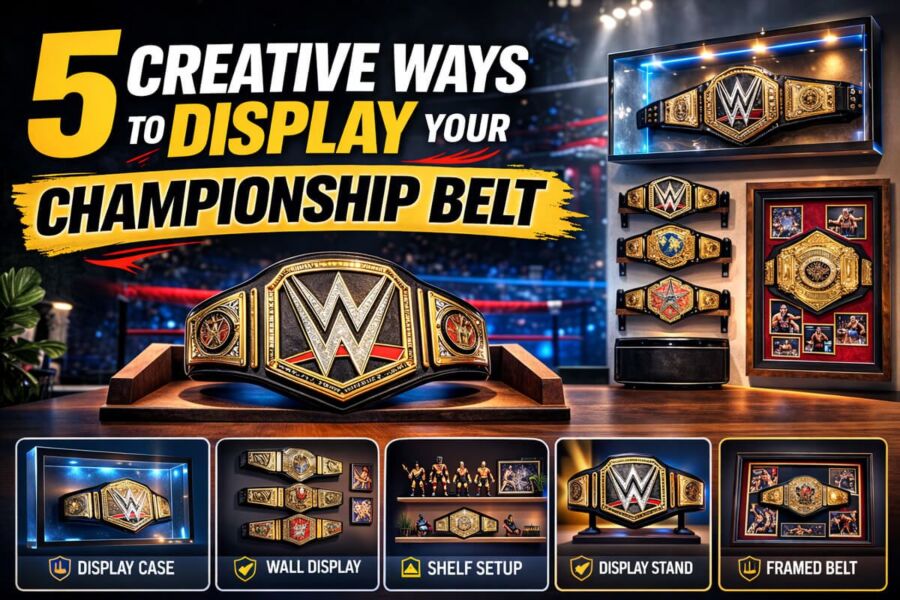 5 Creative Ways to Display Your Championship Belt