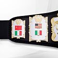 Andre The Giant Championship Belt left side plates