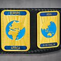 WWE Intercontinental Belt left plates