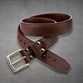 Chestnut Leather Belt