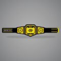 custom made wrestling belt
