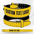 Glitter Weight Lifting Belt yellow