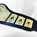 The Rock People Champion Belt Replica left side plates