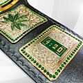 Weed 420 Championship Belt side plates