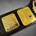 WWF Big Eagle Championship Belt Replica right side plates