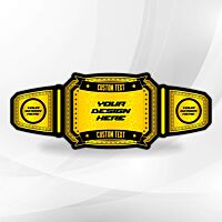Custom Title Belt