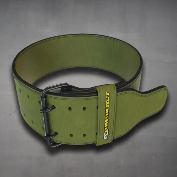 10 mm weight lifting belt army green
