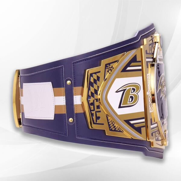 Baltimore Ravens Championship Belt WWE Replica right view