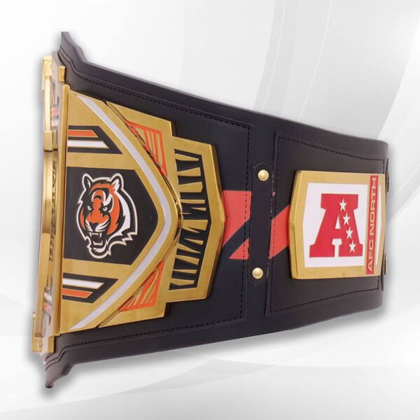 Cincinnati Bengals WWE belt left