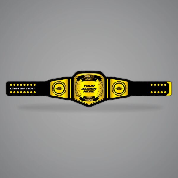 custom made wrestling belt