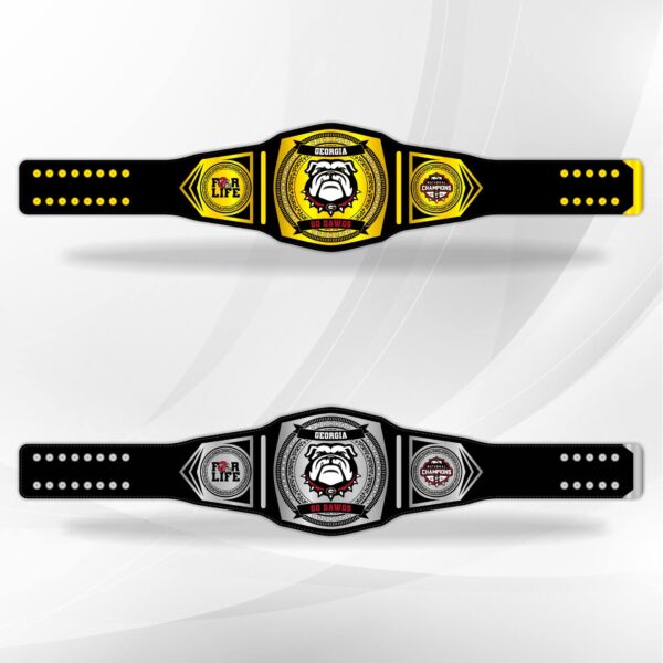 georgia bulldogs national championship belt