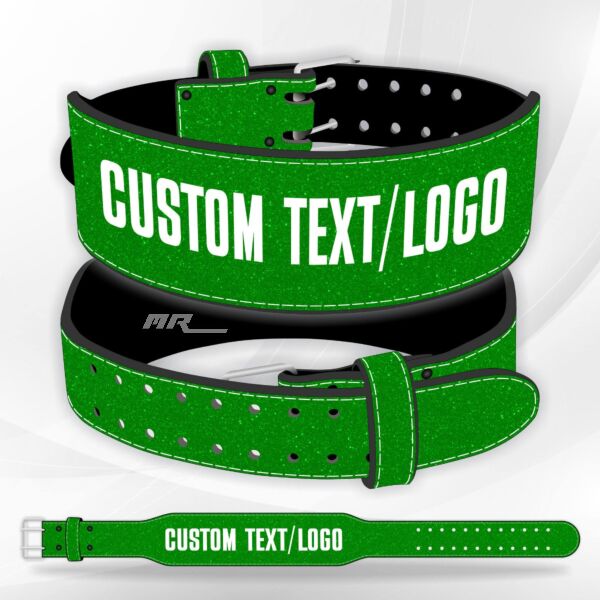 Glitter Weight Lifting Belt green