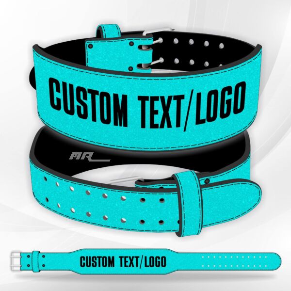 Glitter Weight Lifting Belt sku blue