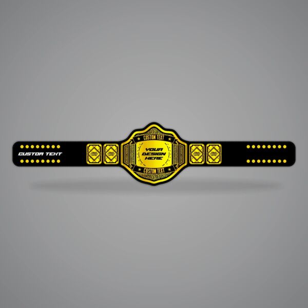 Custom Made Wrestling Belts