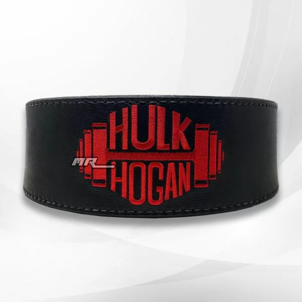 Hulk Hogan Weight Lifting Belt - Lifting Belt Black