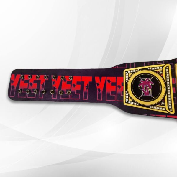 Jey Uso Championship Belt Yeet left side