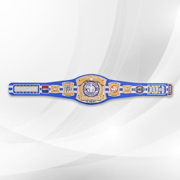 john cena signature series spinner championship replica title