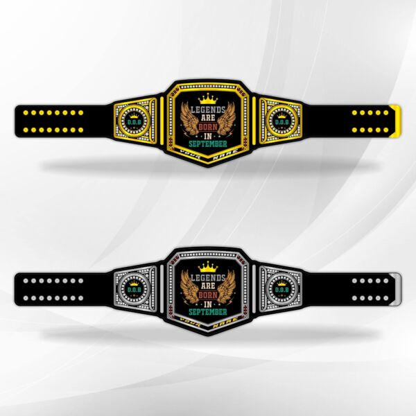 Legends Born In September belt
