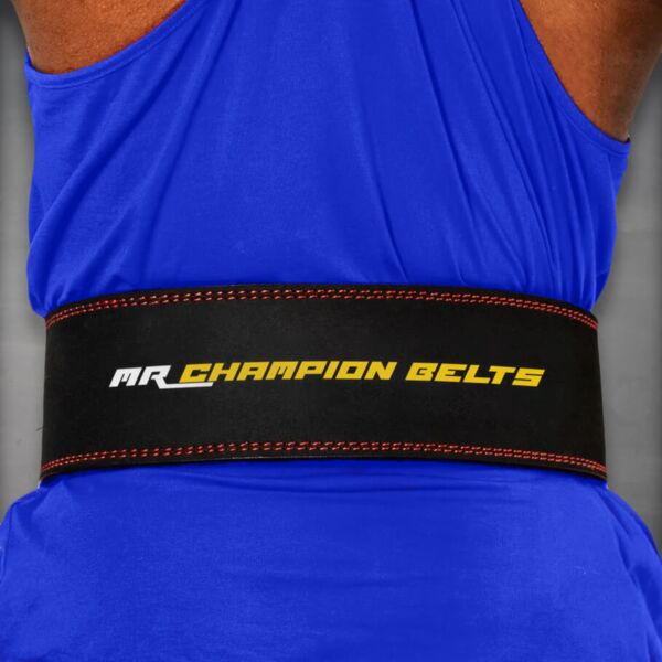 Lifting Belt With Lever back view