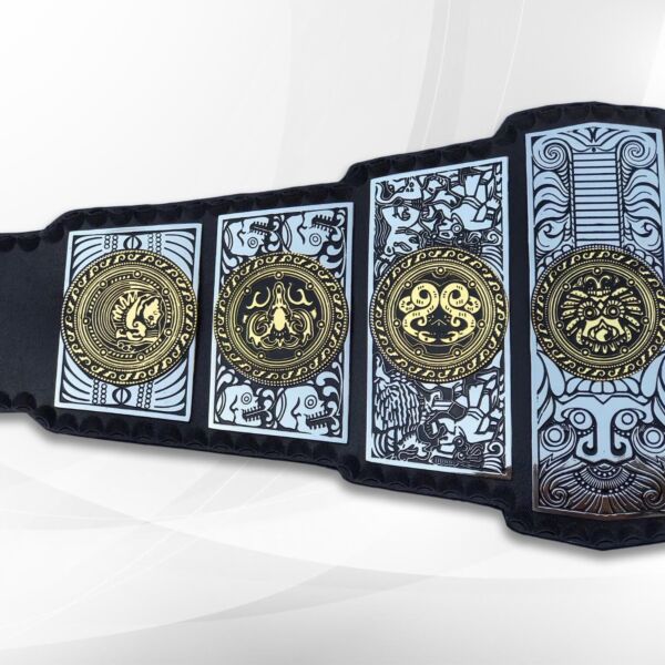 Lucha Underground Belt Replica right side plates