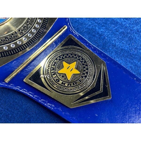 Mario Party Championship Belt left side plates