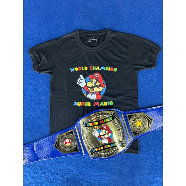 Mario Championship Belt with free t shirt