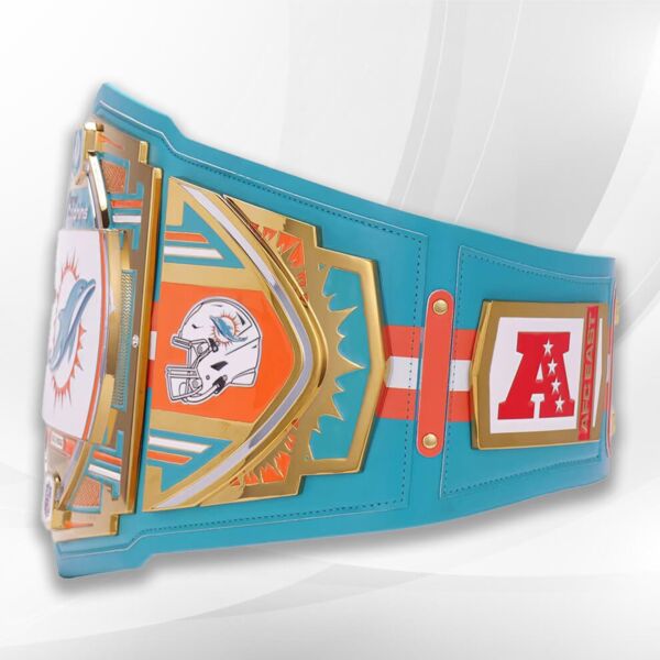 Miami Dolphins championship Belt left view