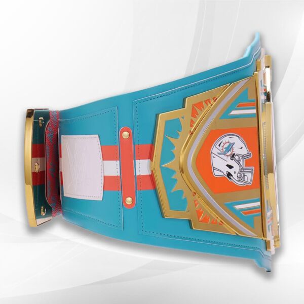 Miami Dolphins championship Belt right view
