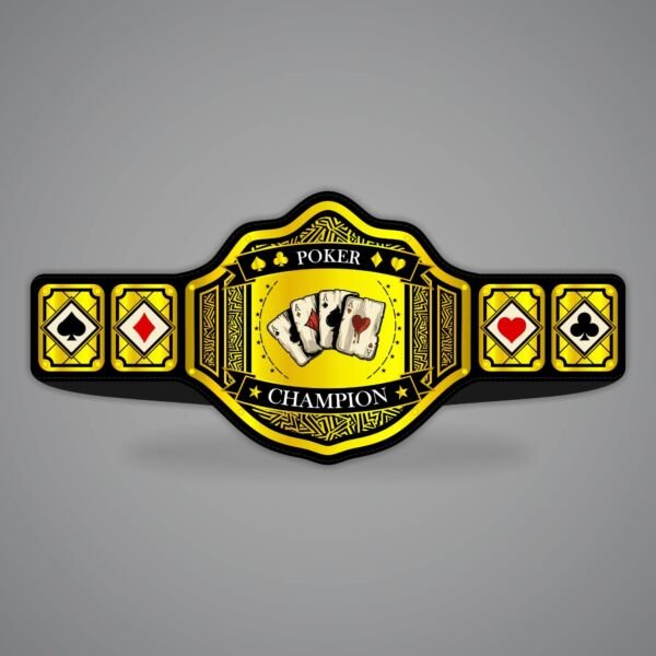 Poker Championship Belt