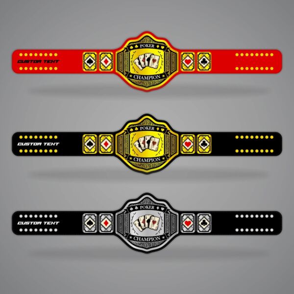 Poker Champion Belt