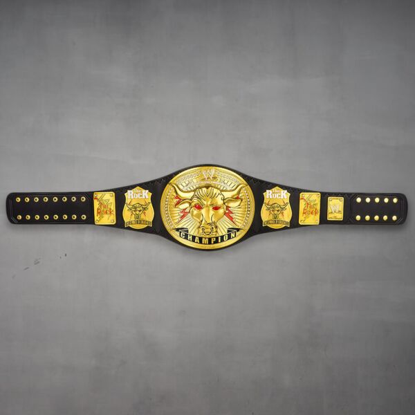 the rock wwe championship belt