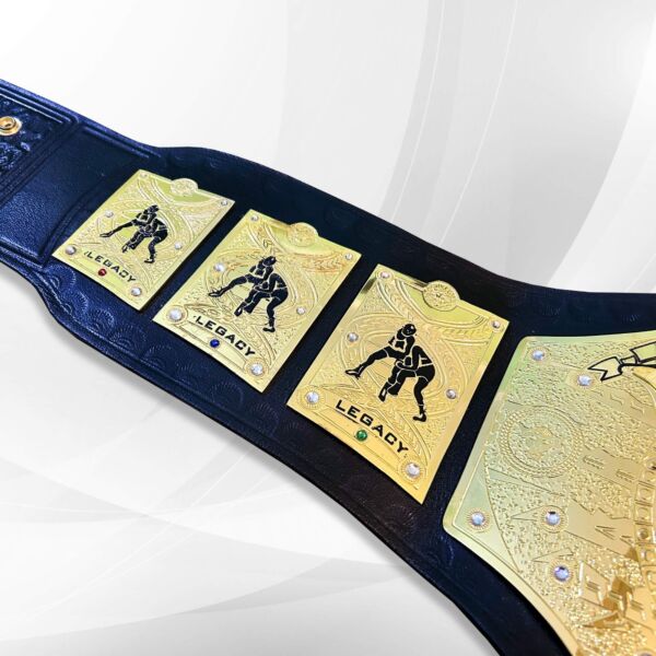 The Rock People Champion Belt Replica right side plates
