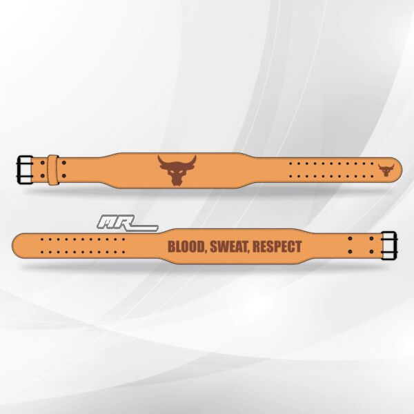 The Rock weight lifting belt