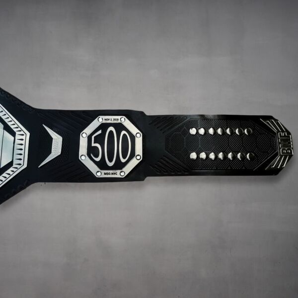 BMF Championship Belt left side plates