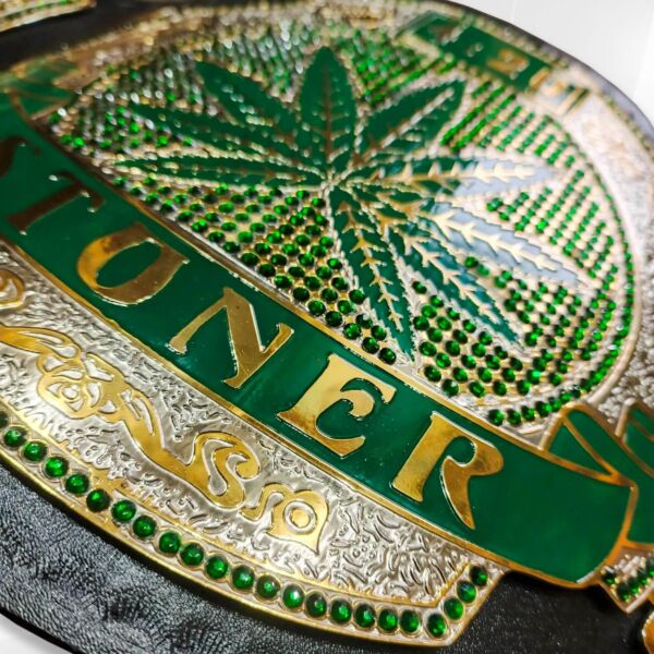 Weed 420 Championship Belt main plate