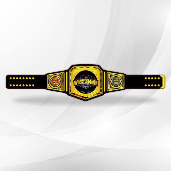 wwe wrestlemania belt