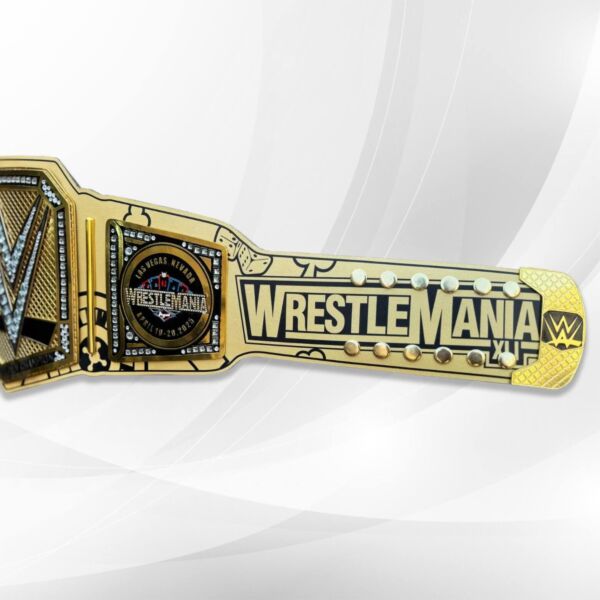 Wrestlemania Championship Belt Las Vegas