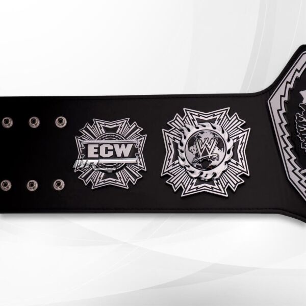 WWE ECW Championship Belt Replica 2008 side plates