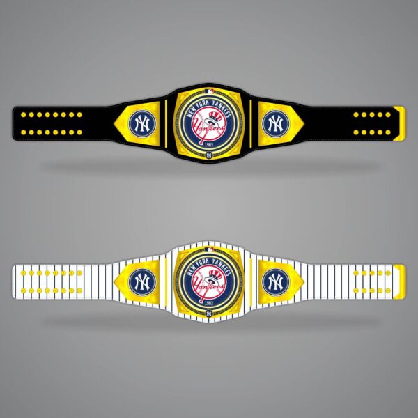 new york yankees wwe belt
