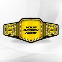 Custom Champion Belt