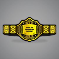 Custom Wrestling Belt