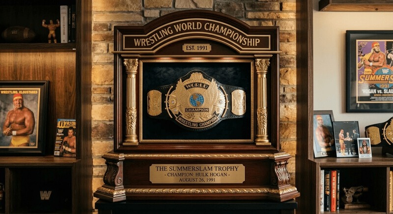 Frame the Belt Like a Trophy